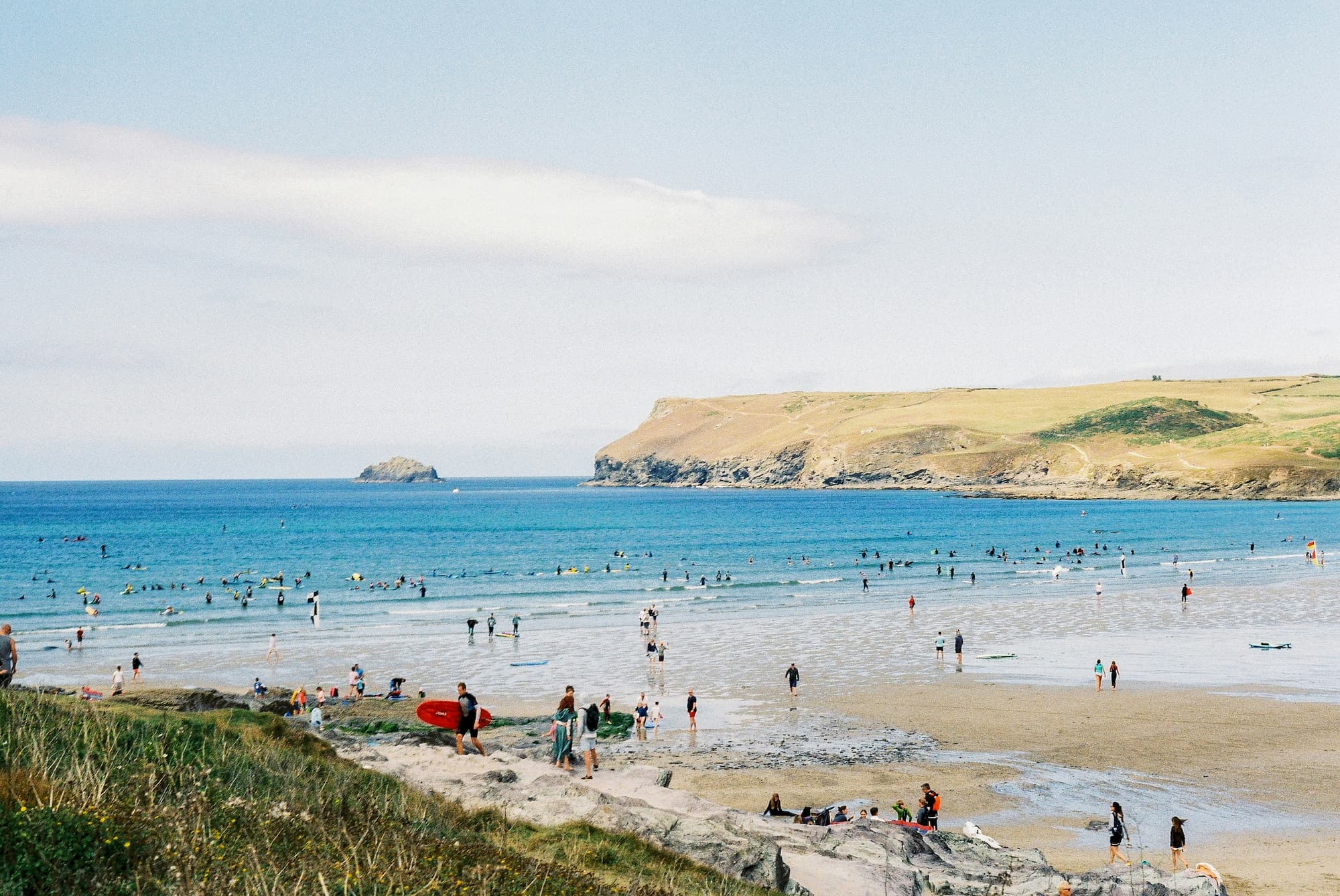 Polzeath in North Cornwall