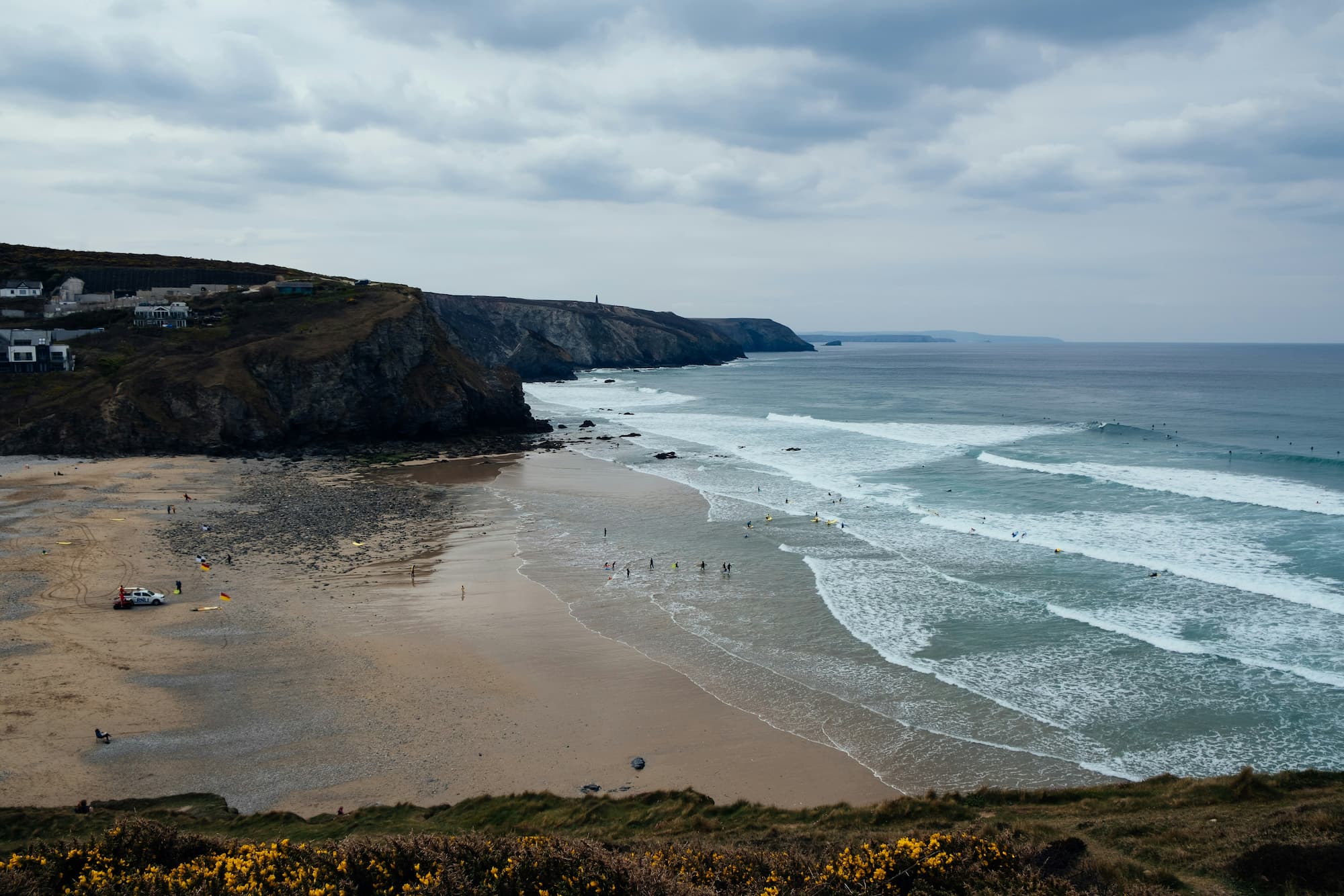 Porthtowan in North Cornwall