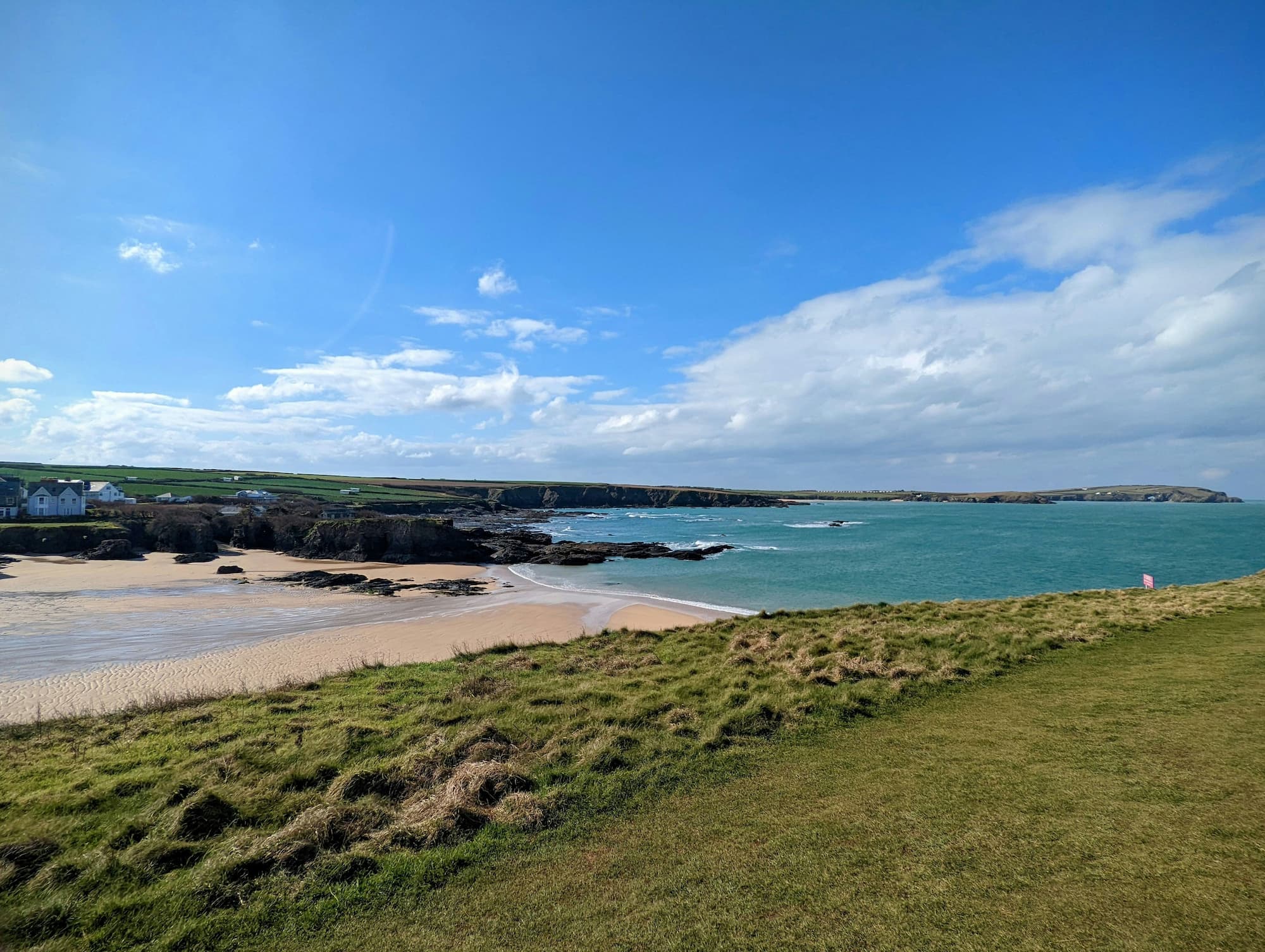 Trevone Bay in North Cornwall