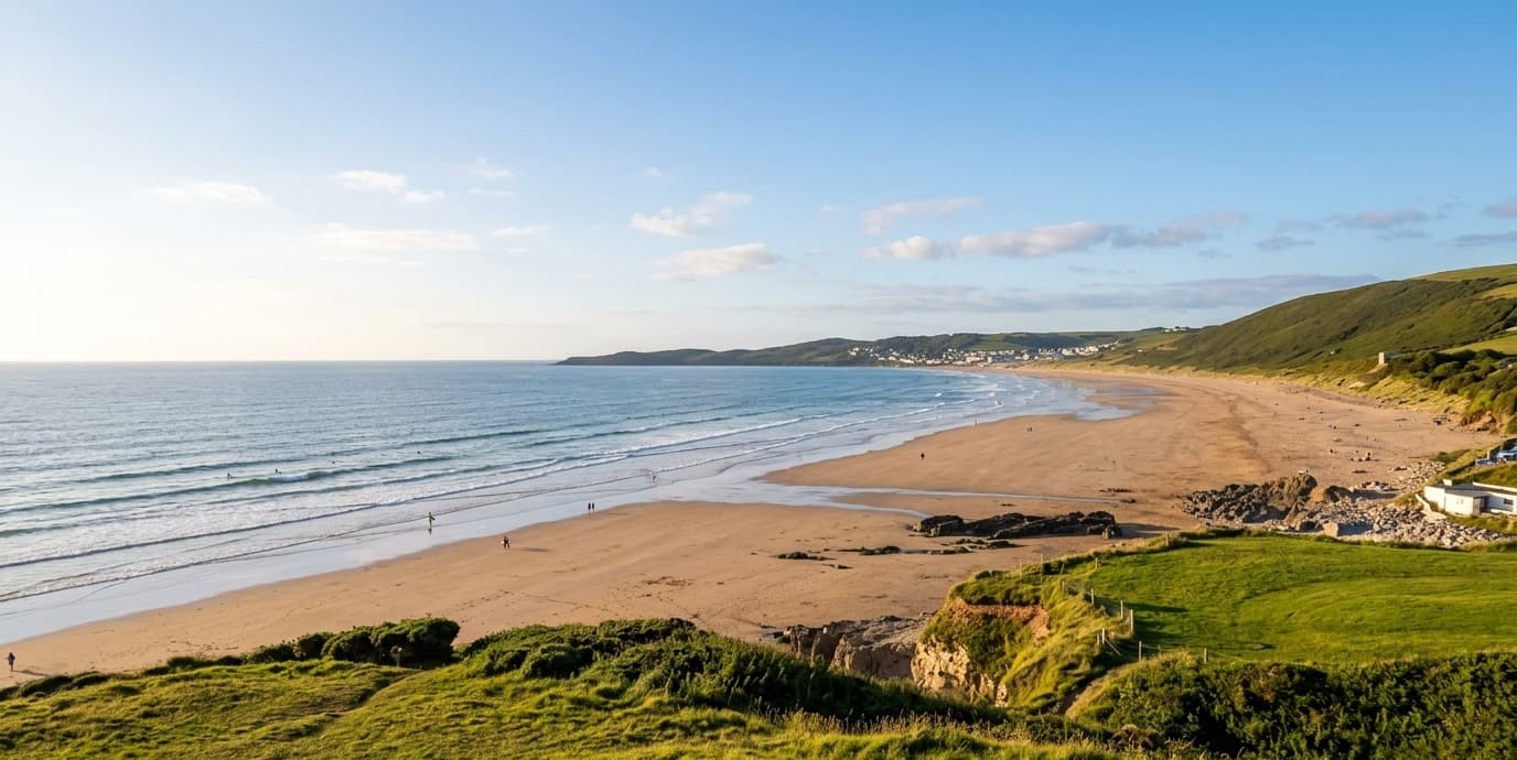 Putsborough in North Devon