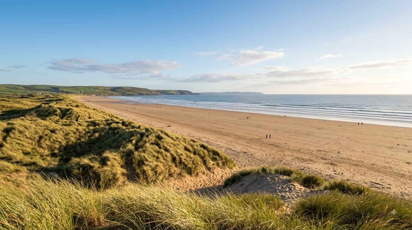 Saunton Sands in North Devon