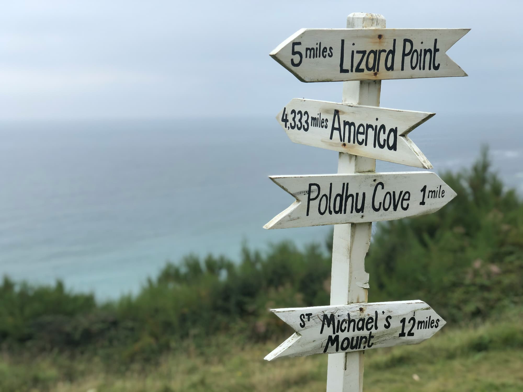 Poldhu Cove in South Cornwall