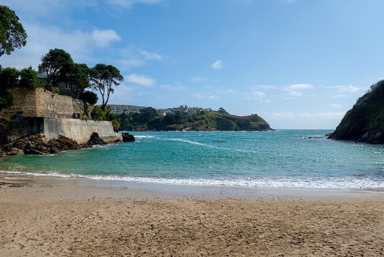 Readymoney Cove in South Cornwall