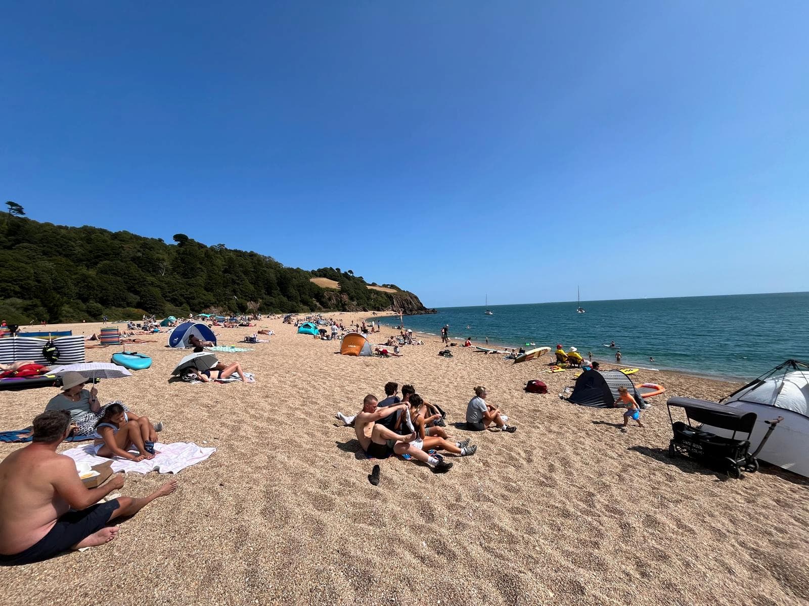 Blackpool Sands in South Hams